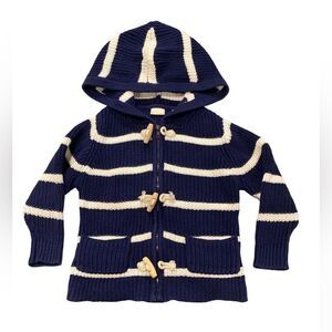 EGG by Susan Lazar Hooded Knit Hoodie Sweater size 2 years